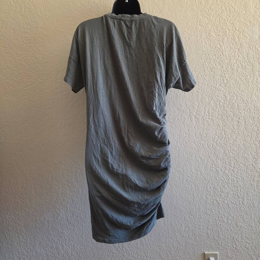 Sundry Ruched Mini Shirtdress - Picture 6 of 7
